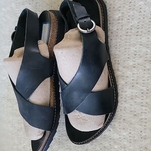 Matisse Women's Arielle Sandal Size 8 Black Leather Sandal